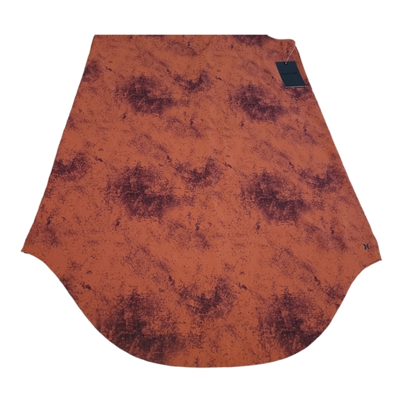 Hurley Coastal Cami Rust Tie Dye Dress NEW Size Medium | Beach Cover Up Dress - Picture 10 of 16